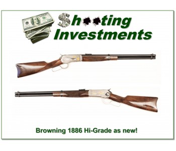  Browning 1886 High Grade 45-70 as new!
